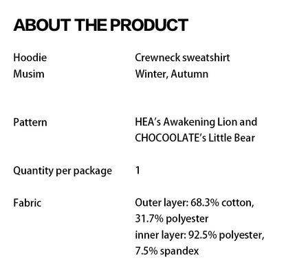 round-neck sweatshirt