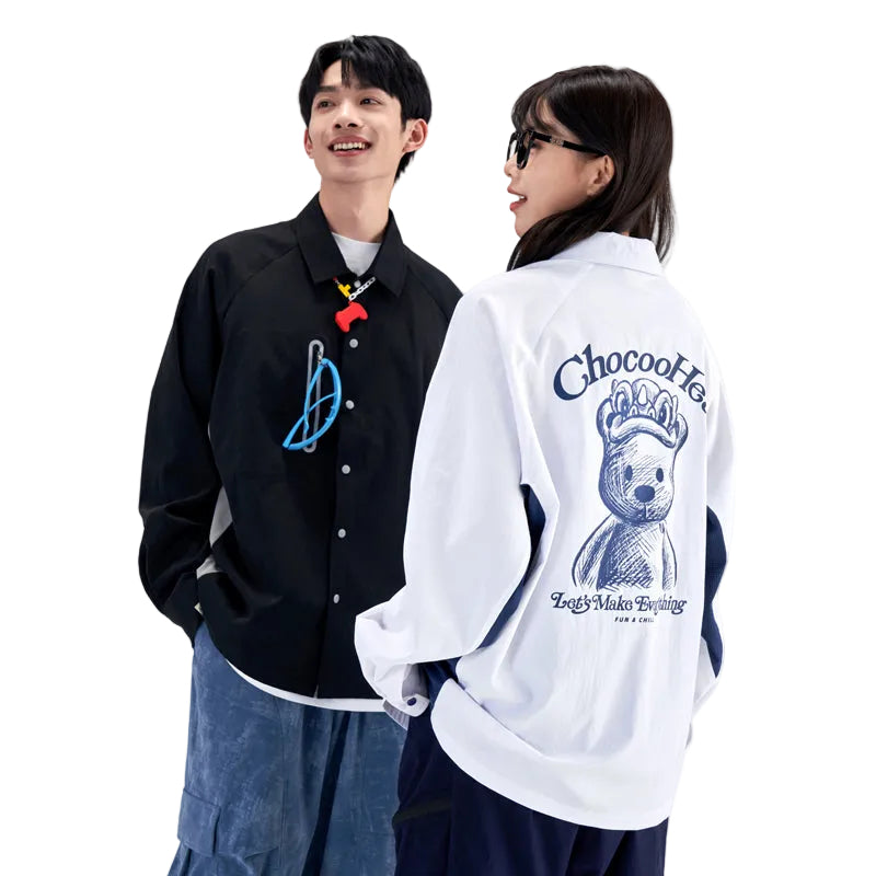 HEA Oversized Long Sleeve Shirt