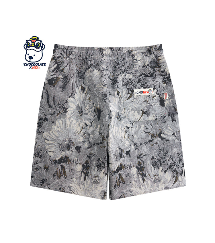 Tie-Dye Washed Heavyweight Casual Sweat Shorts