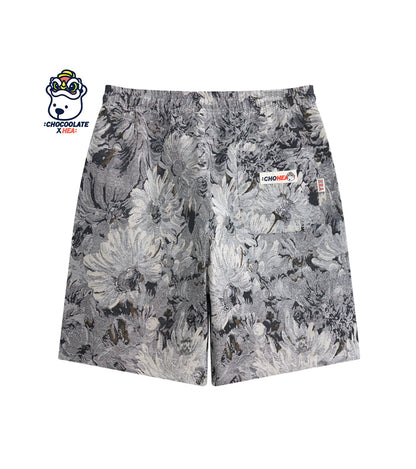 Tie-Dye Washed Heavyweight Casual Sweat Shorts