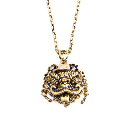 Awakening Lion Necklace