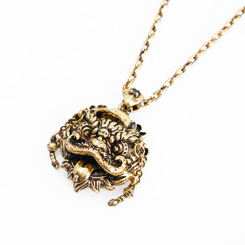 Awakening Lion Necklace