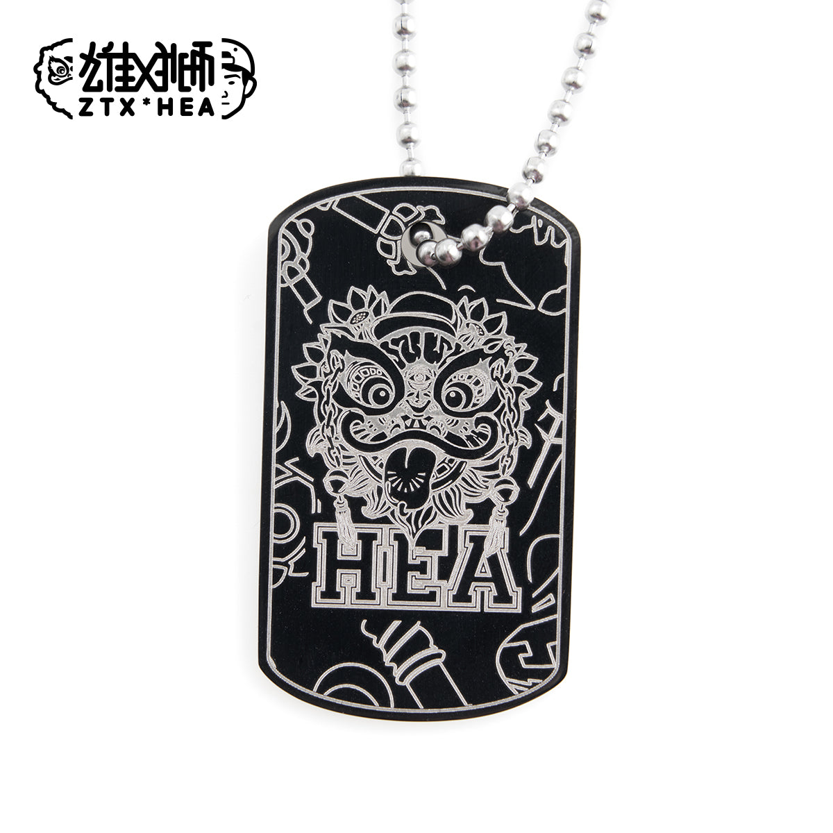 Sports military brand necklace