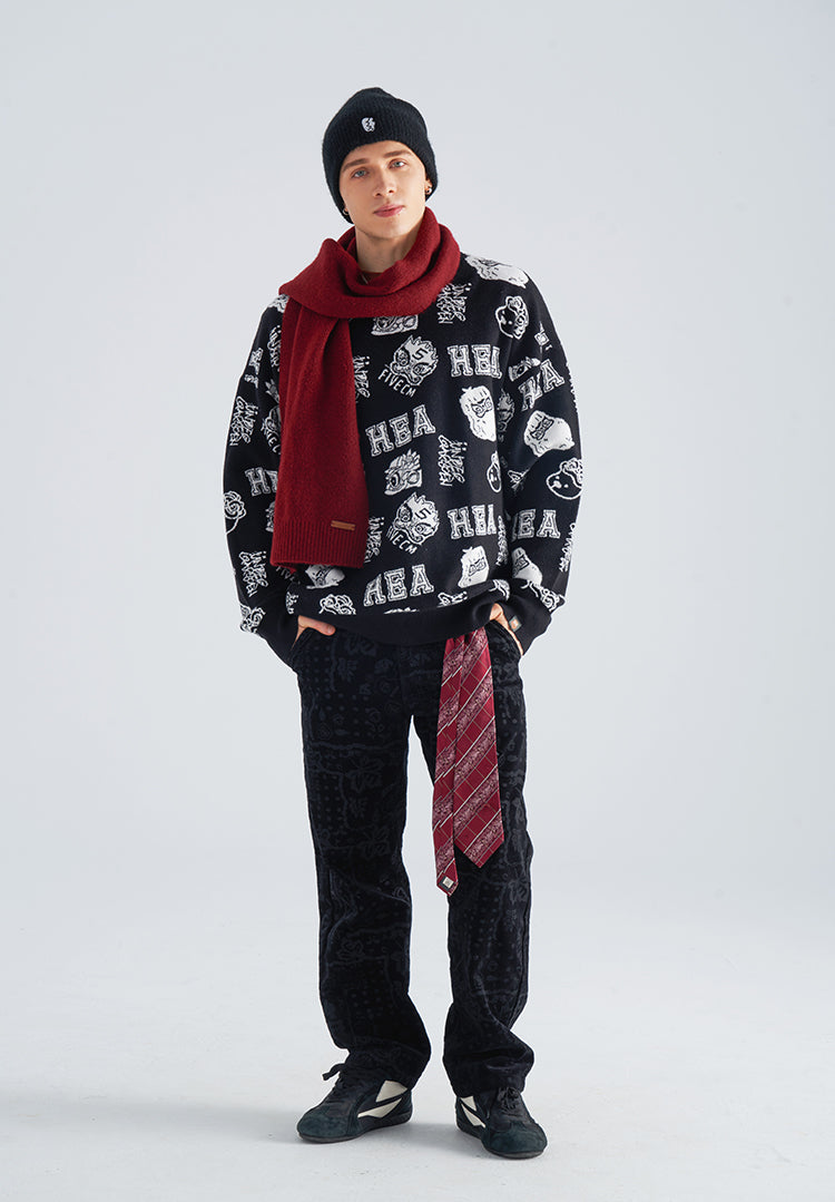 Fashion pullover sweater