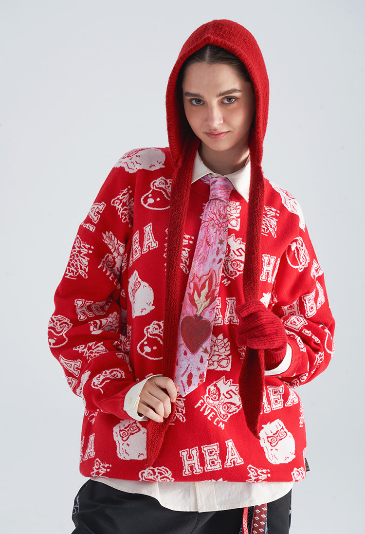 Fashion pullover sweater