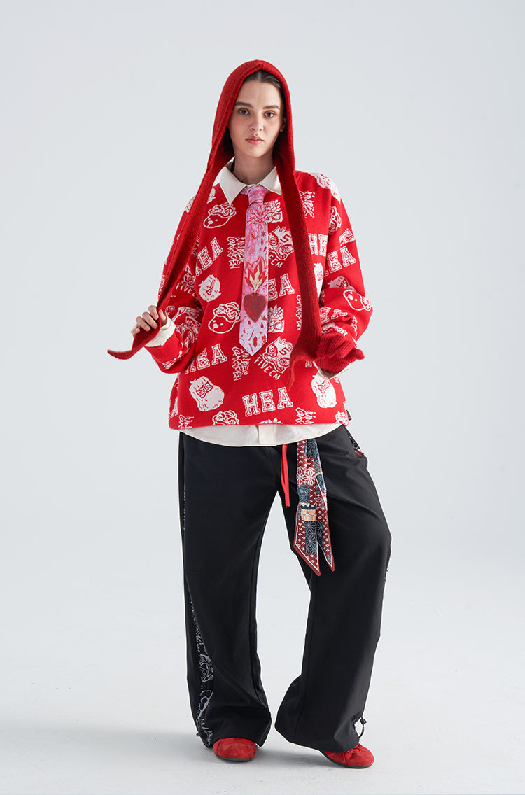 Fashion pullover sweater