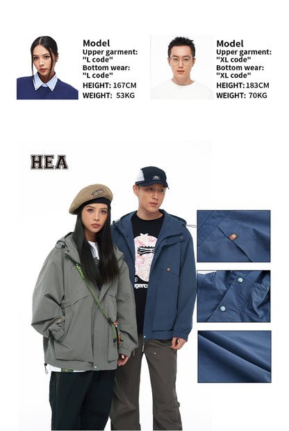 Long Sleeved Windbreaker Jacket