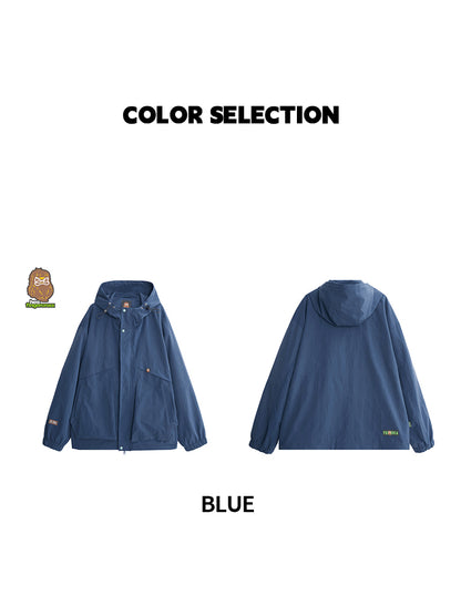 Long Sleeved Windbreaker Jacket