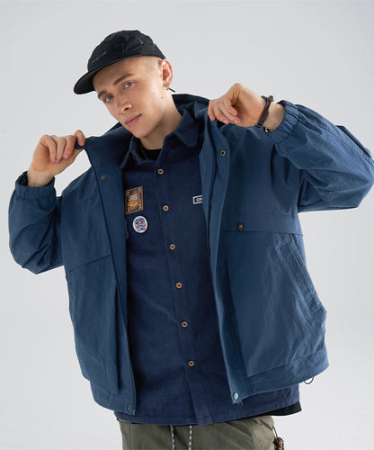 Long Sleeved Windbreaker Jacket