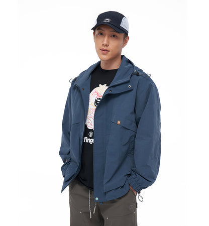 Long Sleeved Windbreaker Jacket