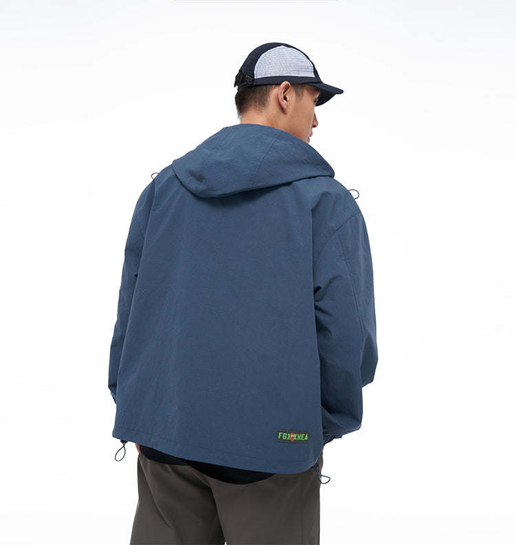 Long Sleeved Windbreaker Jacket