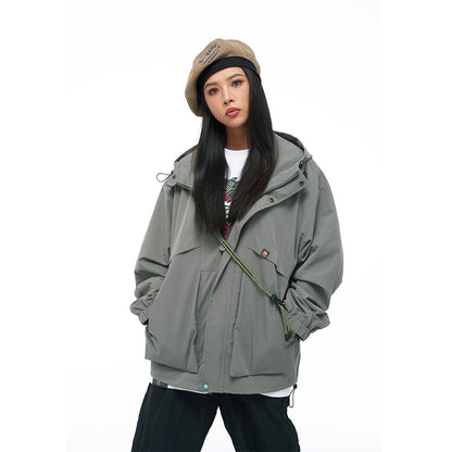 Long Sleeved Windbreaker Jacket