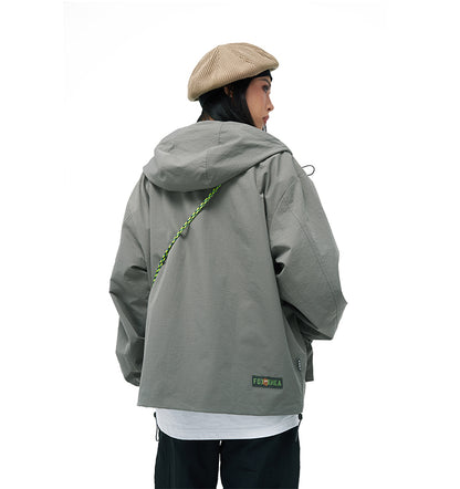 Long Sleeved Windbreaker Jacket