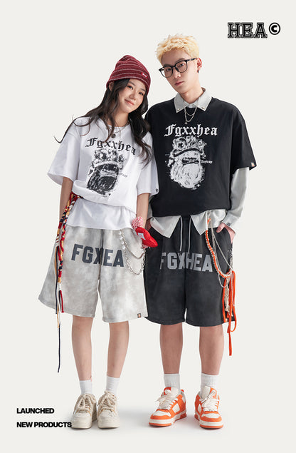 Heavyweight Graphic Casual Streetwear T-Shirt