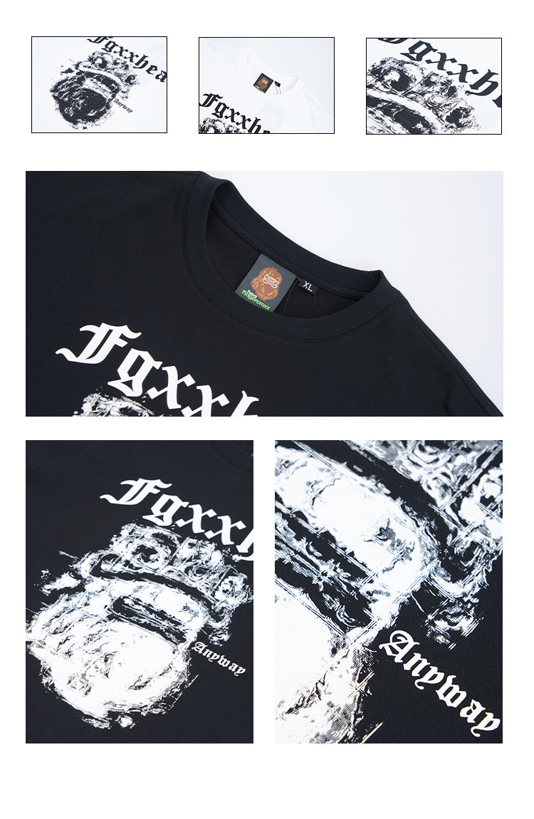 Heavyweight Graphic Casual Streetwear T-Shirt