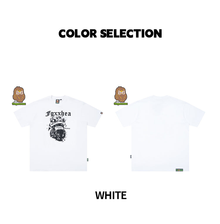 Heavyweight Graphic Casual Streetwear T-Shirt