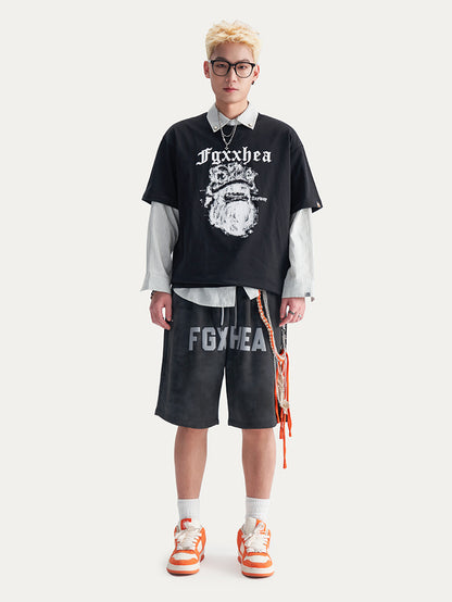Heavyweight Graphic Casual Streetwear T-Shirt