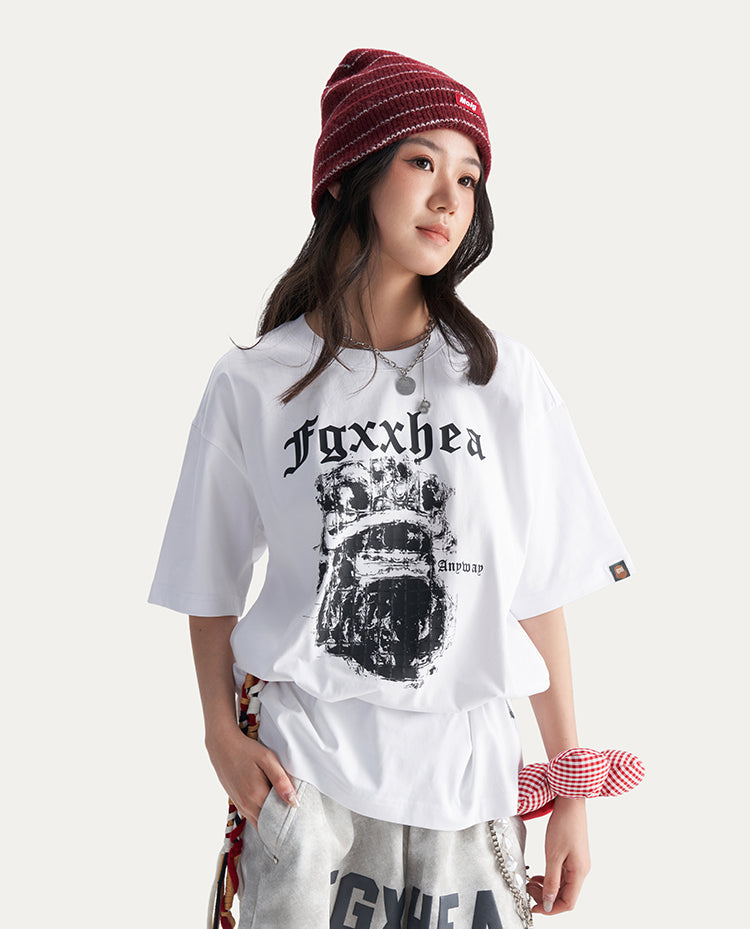 Heavyweight Graphic Casual Streetwear T-Shirt