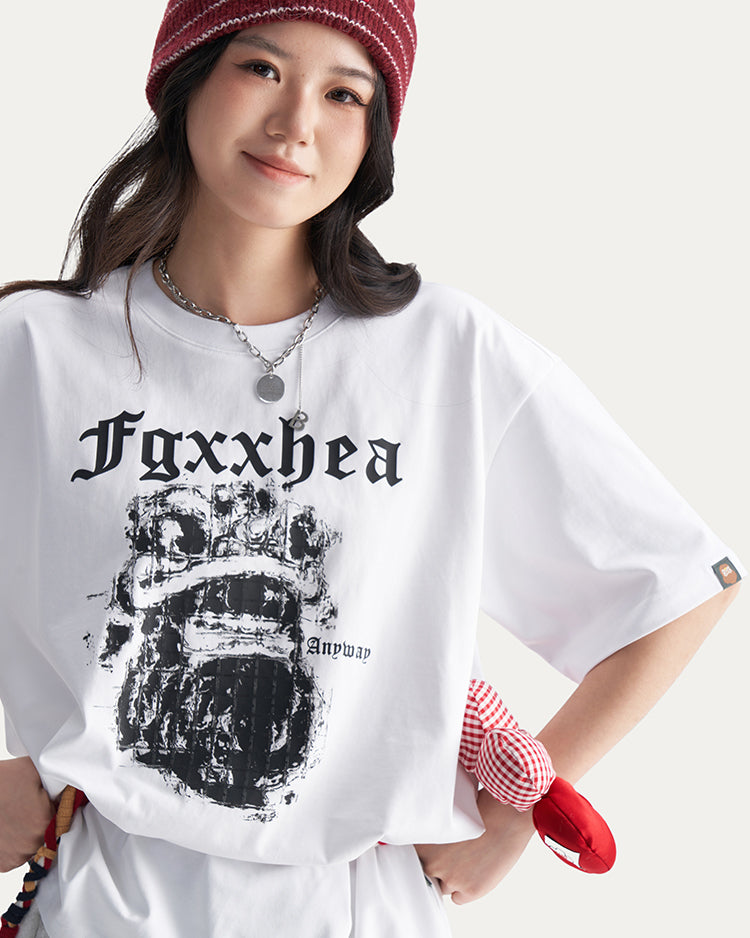 Heavyweight Graphic Casual Streetwear T-Shirt
