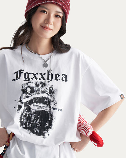 Heavyweight Graphic Casual Streetwear T-Shirt