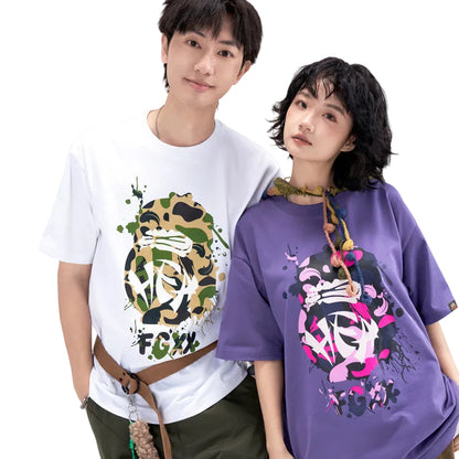 HEA Ink Splash Graphic Heavyweight Oversized T-Shirt