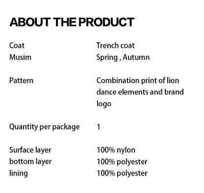 Long sleeved trench coat