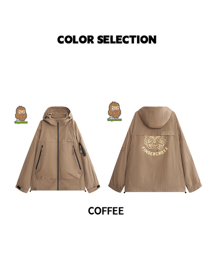 Long sleeved trench coat