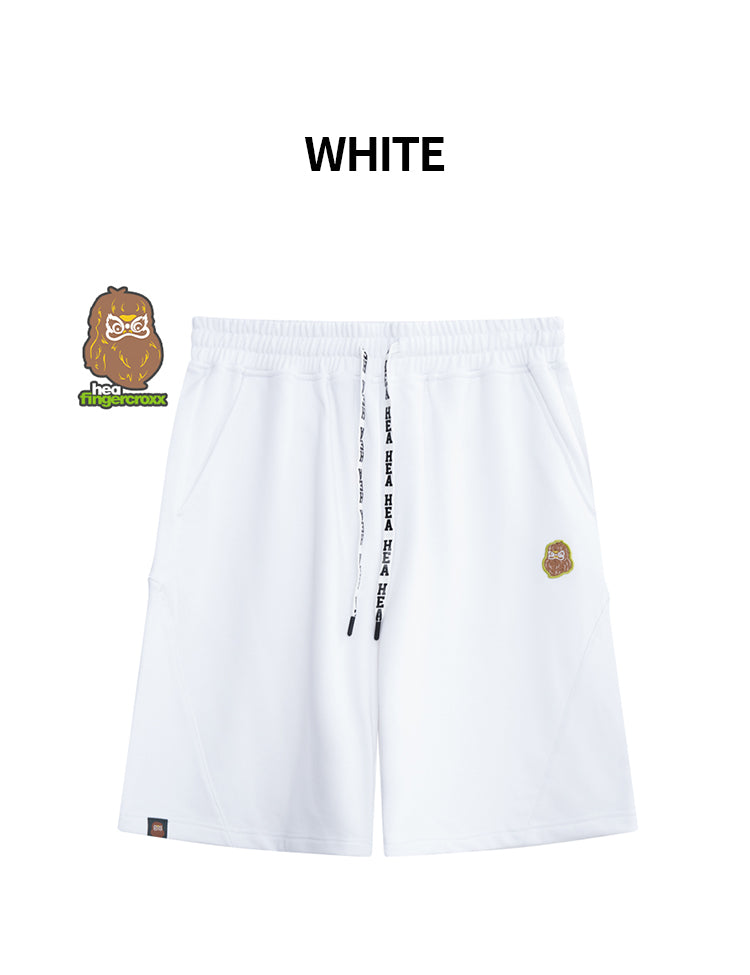 Embroidered Logo Heavyweight Casual Sweat Shorts