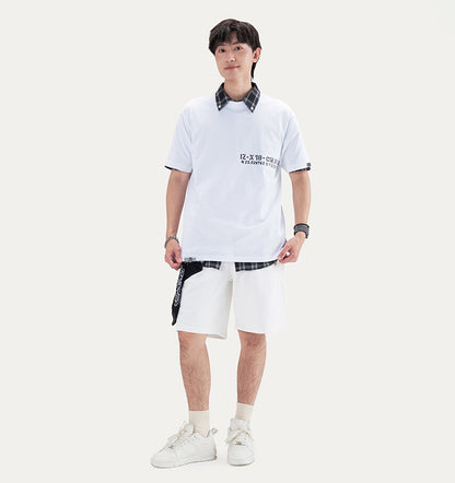 Embroidered Logo Heavyweight Casual Sweat Shorts