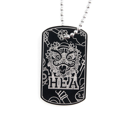 Sports military brand necklace