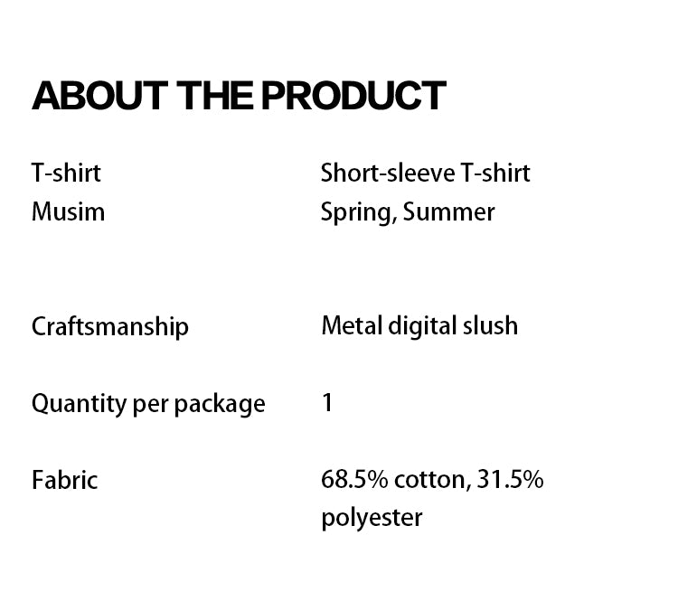 Short sleeved T-shirt