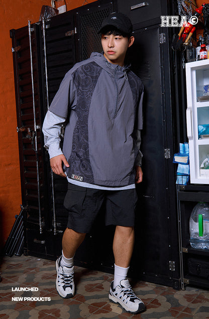 Short sleeved windbreaker