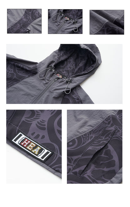 Short sleeved windbreaker