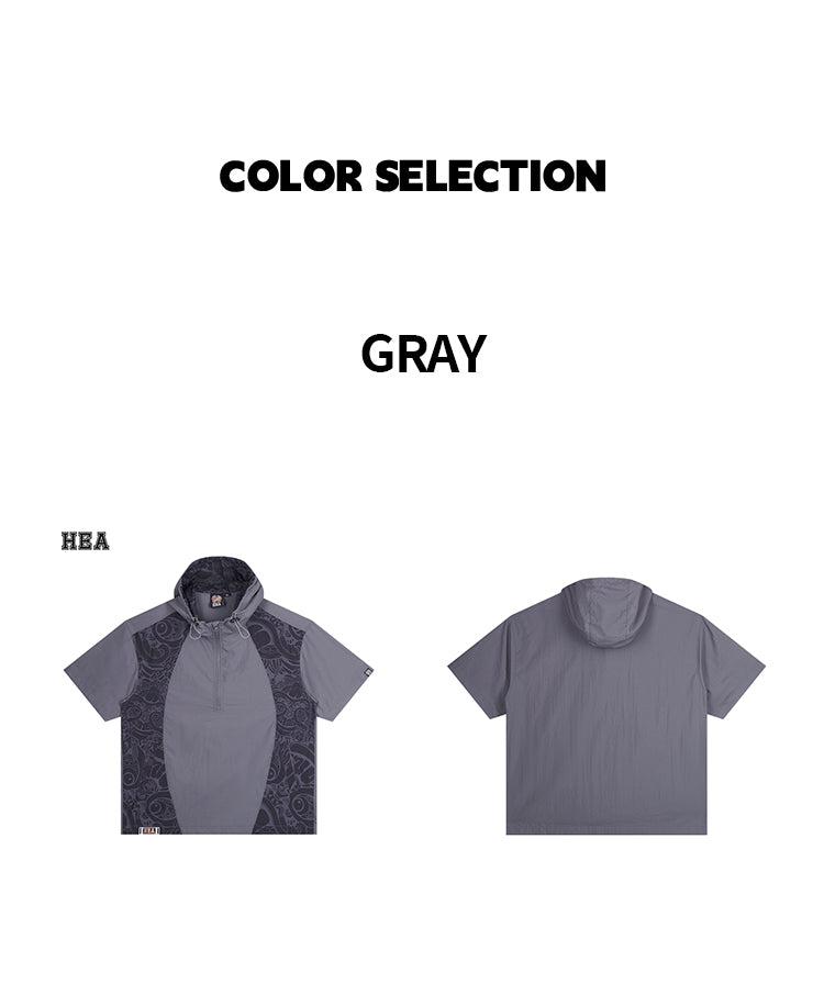 Short sleeved windbreaker