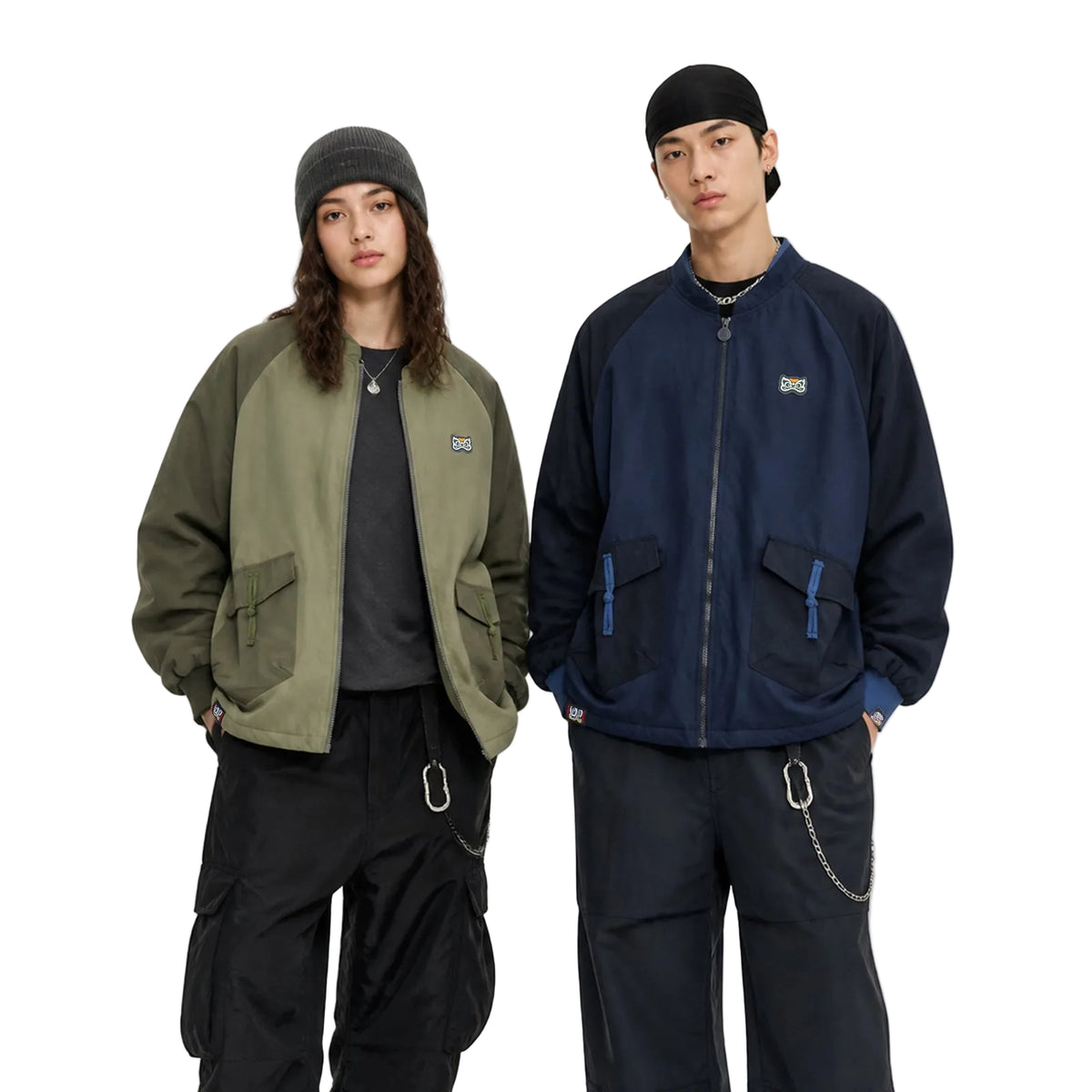 HEA Graphic Padded Utility Jacket – Casual Streetwear Outerwear