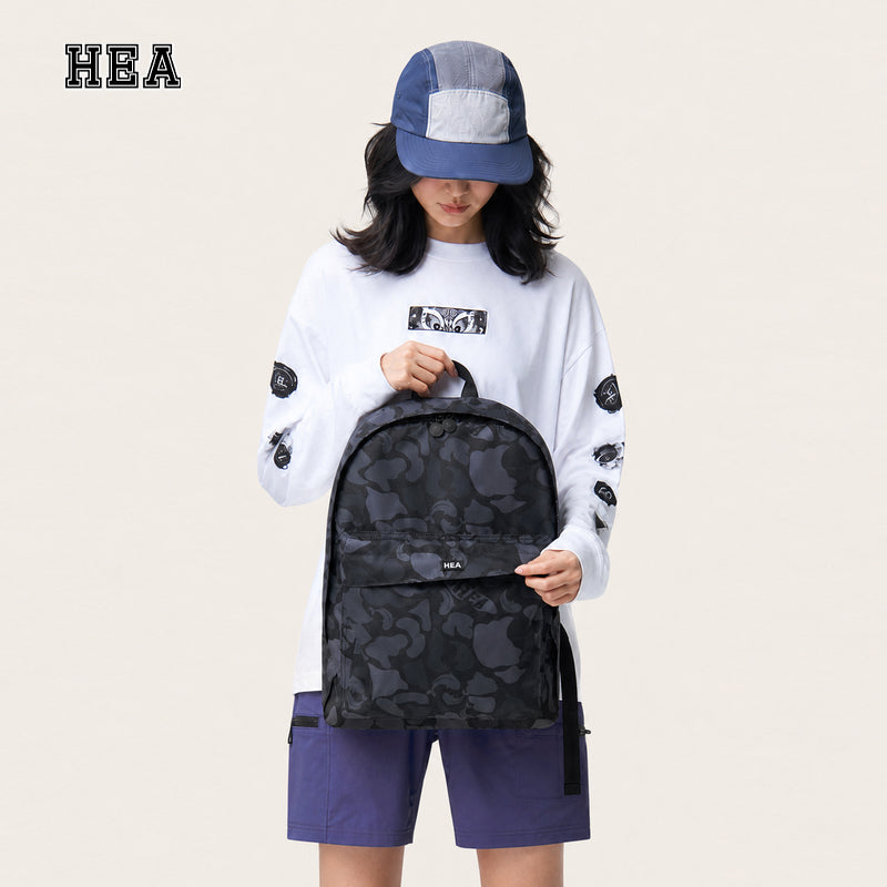 HEA Tonal Camo Print Backpack – Streetwear Daypack