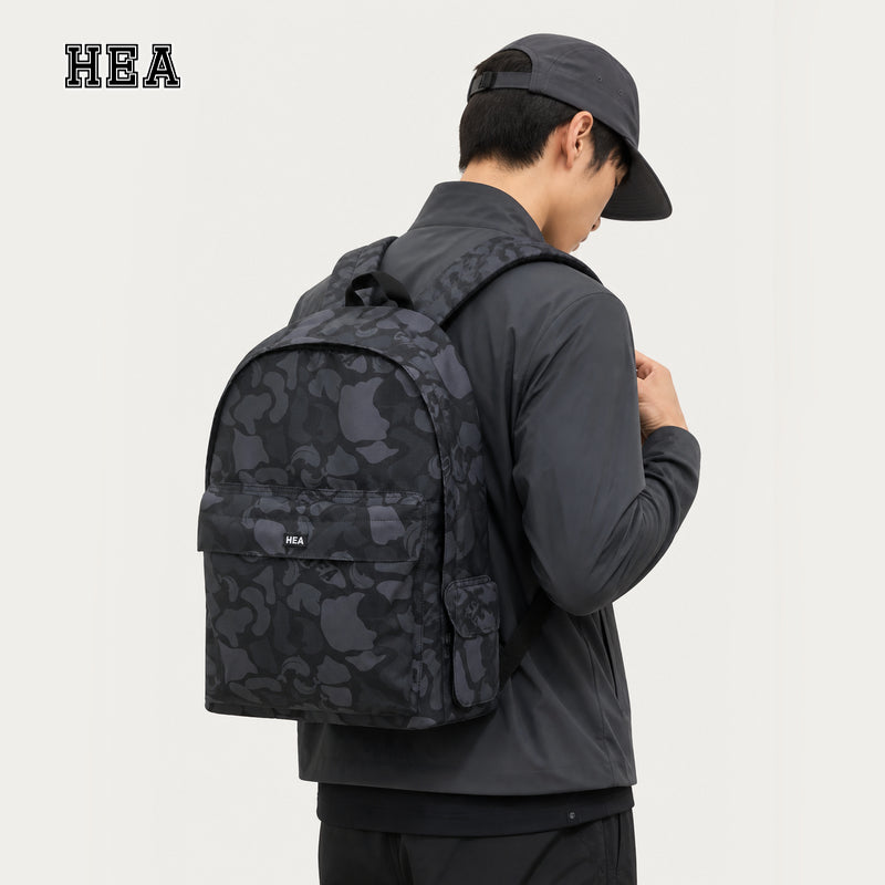 HEA Tonal Camo Print Backpack – Streetwear Daypack