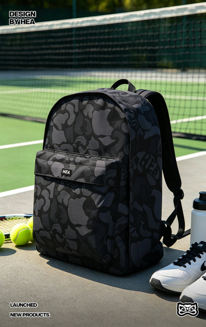 HEA Tonal Camo Print Backpack – Streetwear Daypack