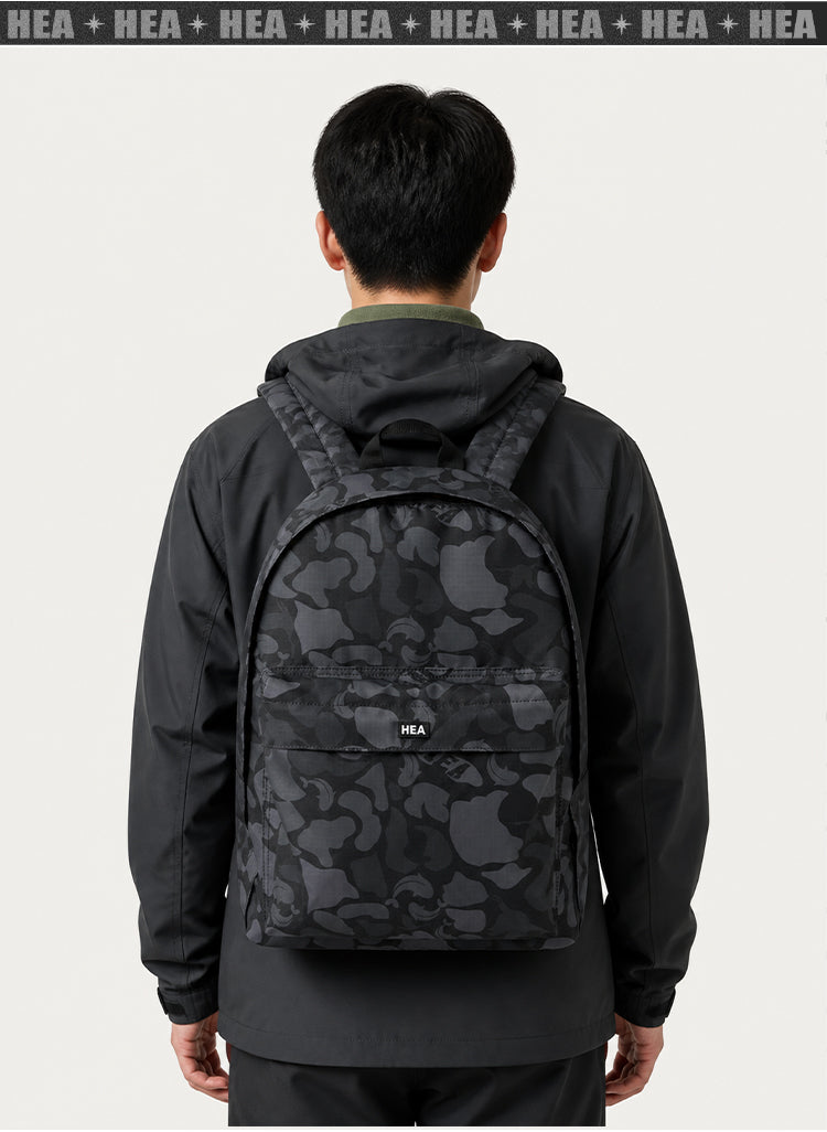 HEA Tonal Camo Print Backpack – Streetwear Daypack