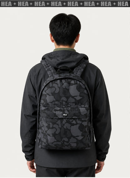HEA Tonal Camo Print Backpack – Streetwear Daypack