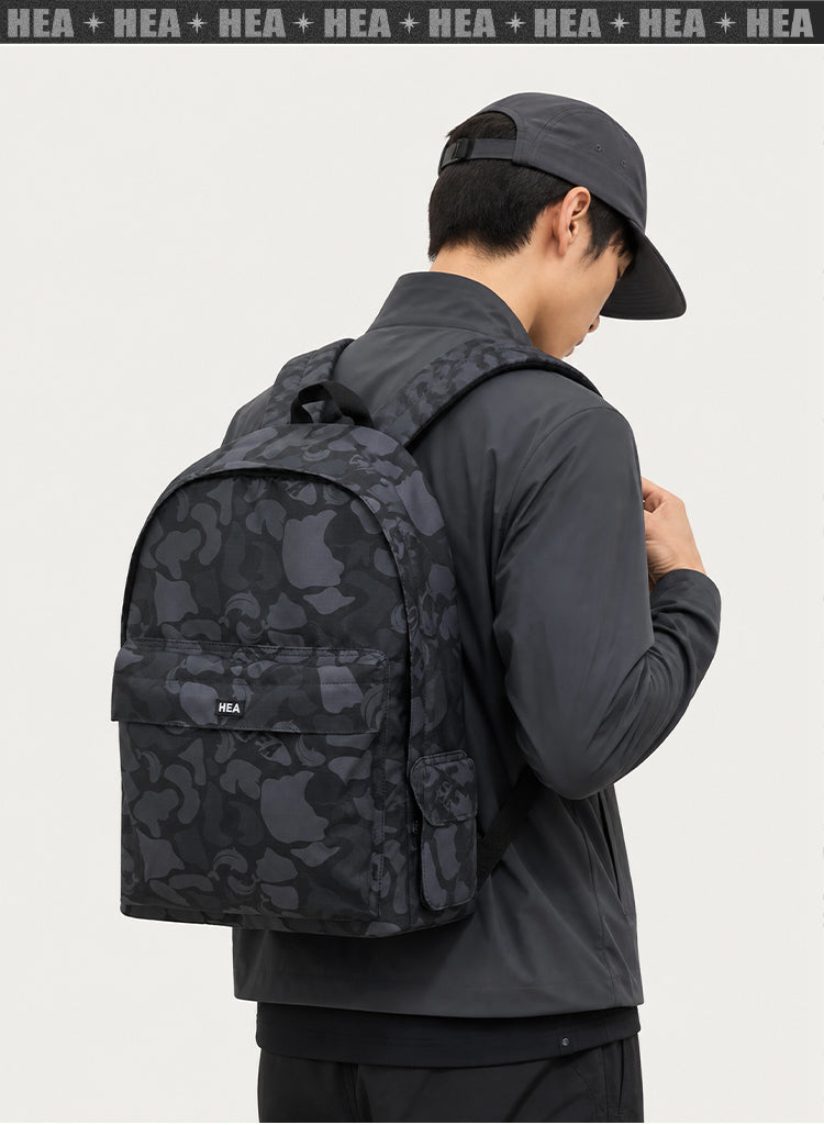 HEA Tonal Camo Print Backpack – Streetwear Daypack