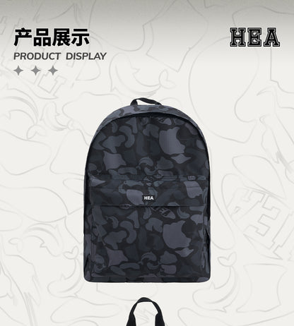 HEA Tonal Camo Print Backpack – Streetwear Daypack