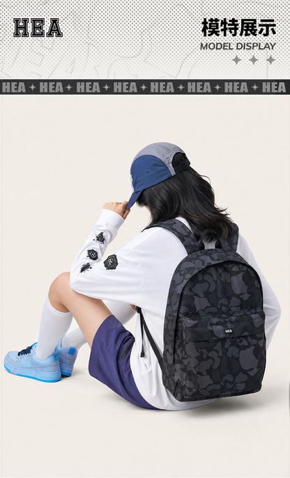HEA Tonal Camo Print Backpack – Streetwear Daypack