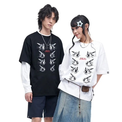 HEA Swallow Print Tee