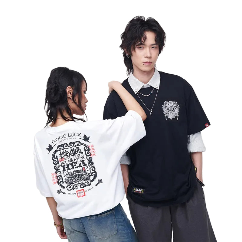 HEA Heritage Lion Back Print Tee