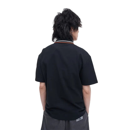 HEA Contrast Piping Logo Polo