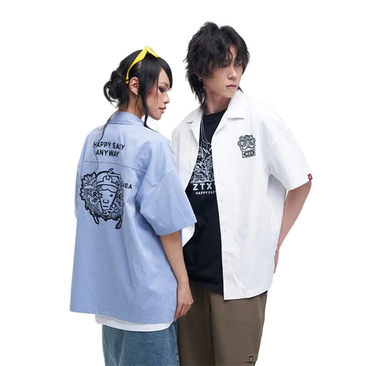 HEA Oversized Short-Sleeve Shirt