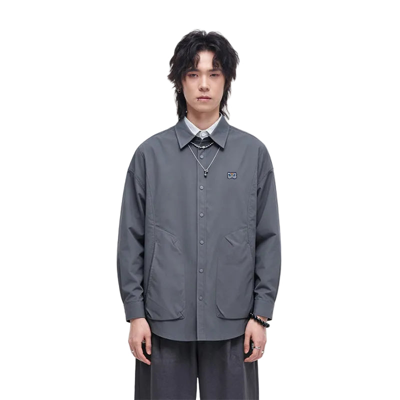 HEA Back Print Long-Sleeve Shirt