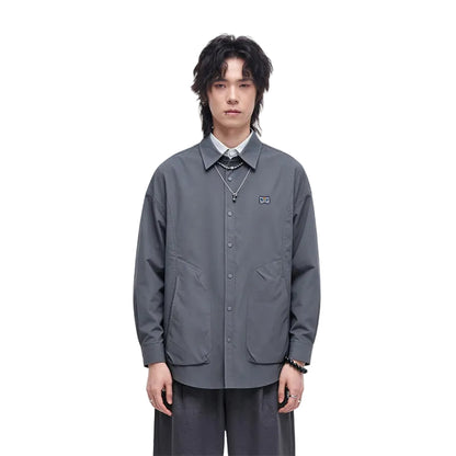 HEA Back Print Long-Sleeve Shirt