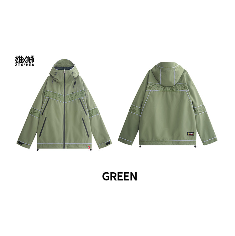 Long sleeved windbreaker